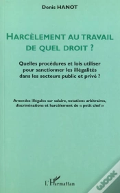 Capa do artigo Harcelement Au Travail ; De Quel Droit