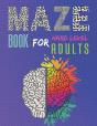 Hard Level Maze Book For Adults - Preview