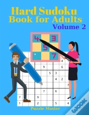 Capa do artigo Hard Sudoku Book For Adults Volume 2 - Large Print Sudoku Puzzles With Solutions For Advanced Players