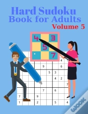 Capa do artigo Hard Sudoku Book For Adults Volume 5 - Large Print Sudoku Puzzles With Solutions For Advanced Players