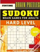 Hard Sudoku Puzzle Book For Adults