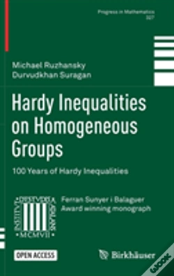 Capa do artigo Hardy Inequalities On Homogeneous Groups