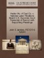 Harlan No. 4 Coal Co. V. National Labor Relations Board U.S. Supreme Court Transcript Of Record With Supporting Pleadings - Preview