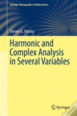 Capa do artigo Harmonic And Complex Analysis In Several Variables