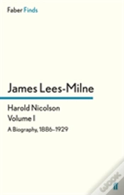 Capa do artigo Harold Nicolson: Volume I