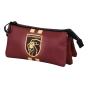 Harry Potter Gryffindor22 Estojo Triplo ECO, Borgonha - Preview