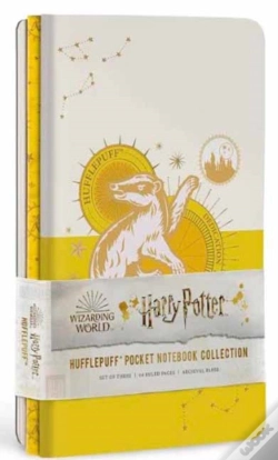 Capa do artigo Harry Potter: Hufflepuff Constellation Sewn Pocket Notebook Collection