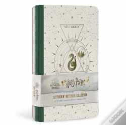 Capa do artigo Harry Potter: Slytherin Constellation Sewn Notebook Collection