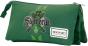 Harry Potter Slytherin Estojo Triplo HS, Verde - Preview