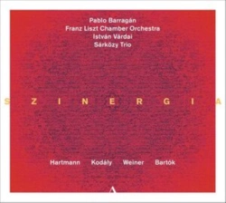 Capa do artigo Hartmann/Kodály/Weiner/Bartók: Zsinergia - CD