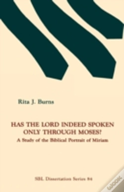 Capa do artigo Has The Lord Indeed Spoken Only Through Moses?