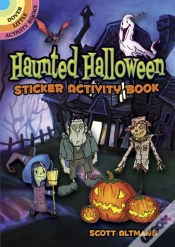 Capa do artigo Haunted Halloween Sticker Activity Book