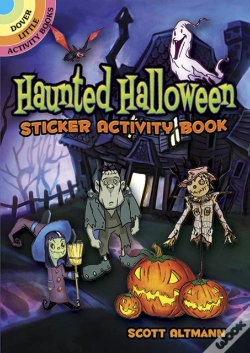 Capa do artigo Haunted Halloween Sticker Activity Book