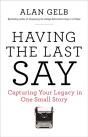 Having The Last Say - Preview