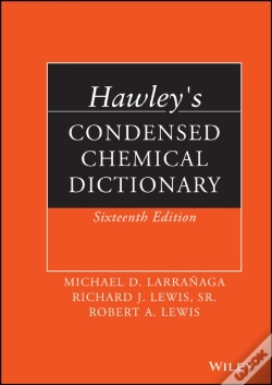 Capa do artigo Hawley'S Condensed Chemical Dictionary