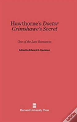 Capa do artigo Hawthorne'S Doctor Grimshawe'S Secret