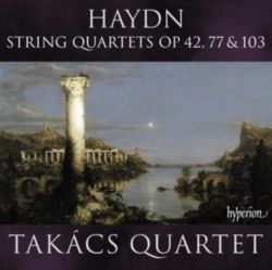 Capa do artigo Haydn: String Quartets, Op. 42, 77 & 103 - CD
