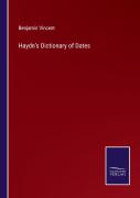 Haydn'S Dictionary Of Dates