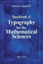Hdbk Of Typography For Mathl Scis - Preview