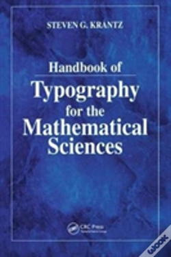 Capa do artigo Hdbk Of Typography For Mathl Scis