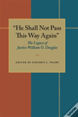 Capa do artigo 'He Shall Not Pass This Way Again'