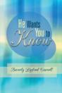 He Wants You To Know - Preview