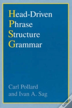 Capa do artigo Head-Driven Phrase Structure Grammar