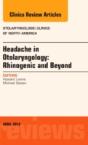 Headache For Otolaryngologists Rhinogeni - Preview