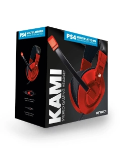 Capa do artigo Headset Indeca Kami Vermelho Multiplataforma