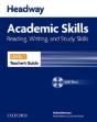 Headway Academic Skills: 1: Reading, Writing, And Study Skills Teacher'S Guide With Tests Cd-Rom - Preview