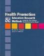Health Promotion And Education Research Methods - Preview