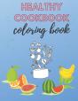 Healthy Cookbook Coloring Book - Preview