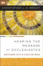 Hearing The Message Of Ecclesiastes - Preview