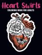 Heart Swirls Coloring Book For Adults - Preview
