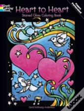 Heart To Heart Stained Glass Coloring Book