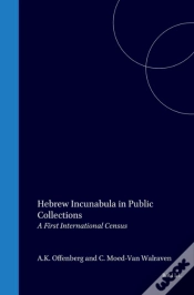 Capa do artigo Hebrew Incunabula In Public Collections