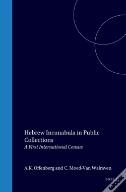 Capa do artigo Hebrew Incunabula In Public Collections