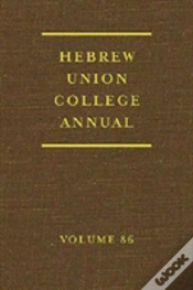 Capa do artigo Hebrew Union College Annual