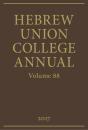 Hebrew Union College Annual Volume 88 - Preview