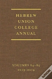 Capa do artigo Hebrew Union College Annual Volumes 84-85