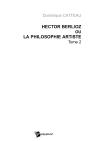 Hector Berlioz Ou La Philosophie Artiste - Tome 2 - Preview