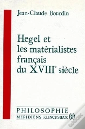 Capa do artigo Hegel Et Les Matérialistes Français Du Xviiie Siècle