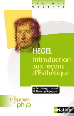 Capa do artigo Hegel ; Introduction Aux Leçons D'Esthétique