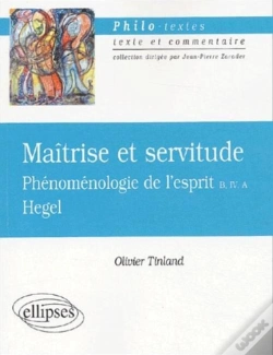 Capa do artigo Hegel, Maîtrise Et Servitude, Phénoménologie De L'Esprit B, Iv, A