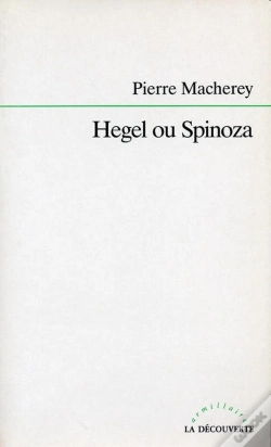 Capa do artigo Hegel Ou Spinoza