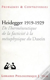 Capa do artigo Heidegger 1919-1929 ; De L