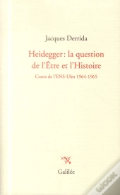 Heidegger La Question De L'Etre Et L'Histoire