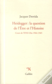 Capa do artigo Heidegger La Question De L