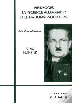 Capa do artigo Heidegger,La Science Allemande Et Le National...