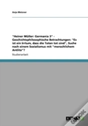 Capa do artigo "Heiner Maller